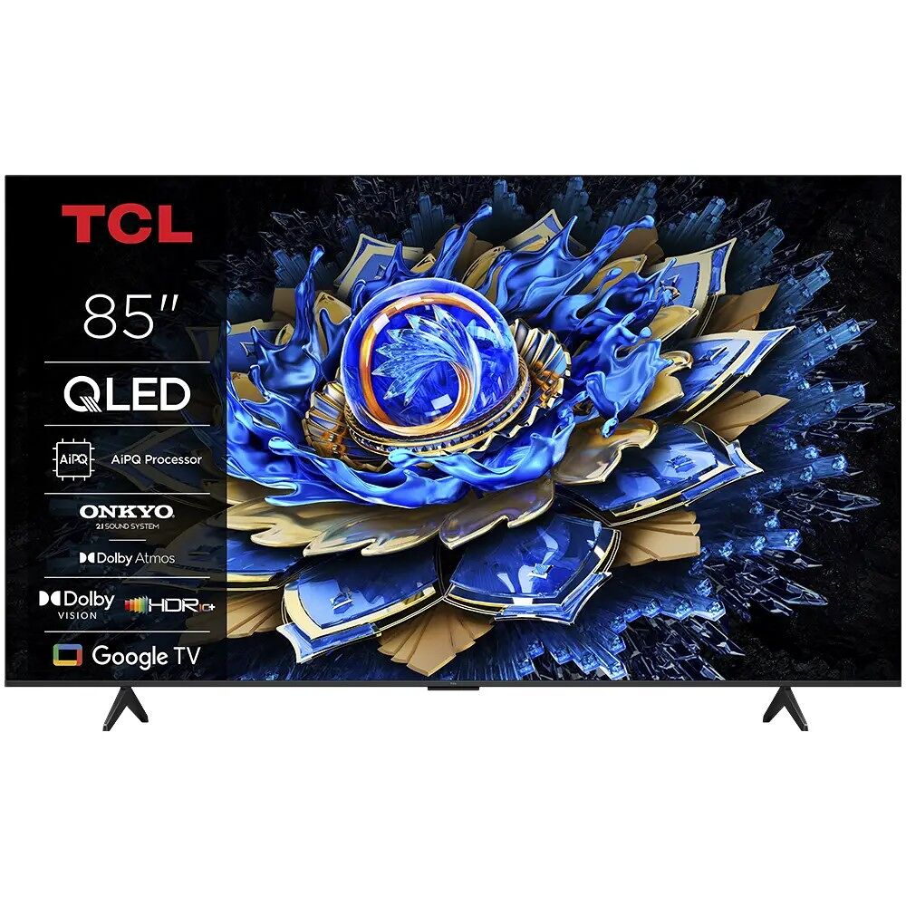 Tv 85 polegadas tcl 85t69c smart qled uhd