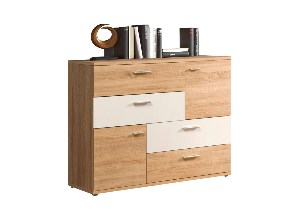 Aparador 2 portas 4 gavetas SKIVE