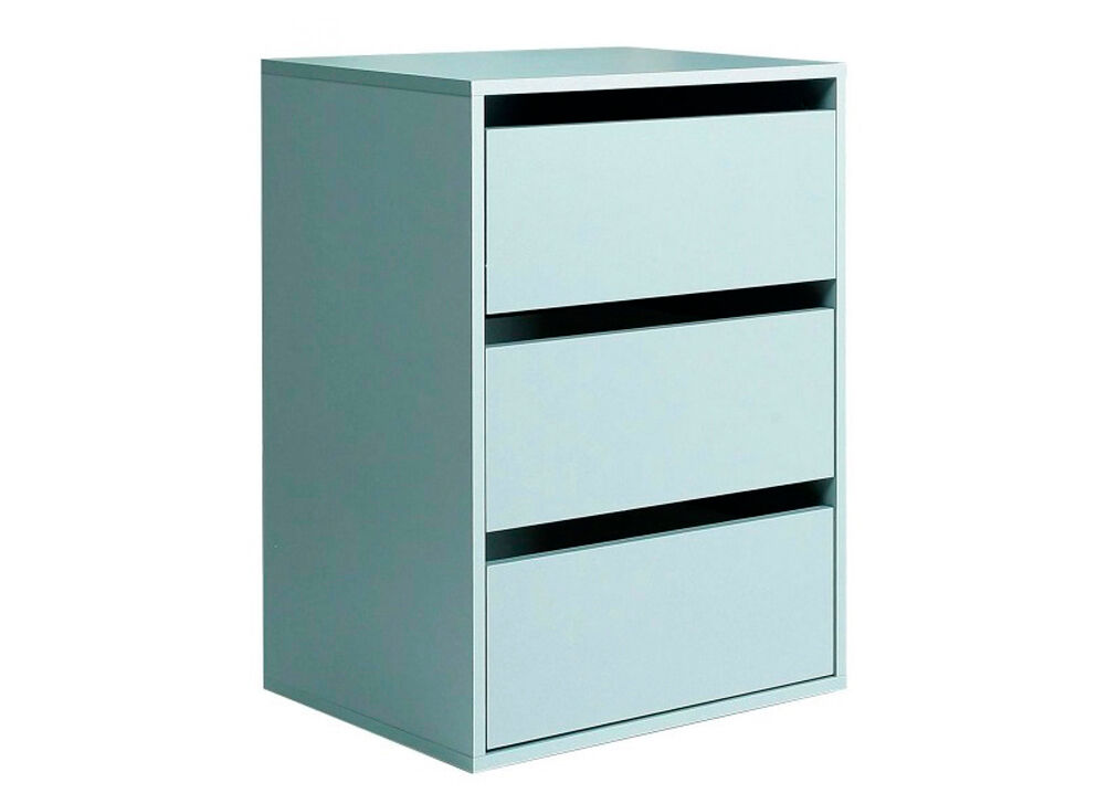 Módulo interior de 3 gavetas para roupeiro SKIVE e NEVADA