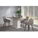 Mesa de jantar extensível VERONA Mesa de jantar extensível VERONA Branco/ Madeira