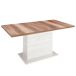 Mesa de jantar extensível VERONA Mesa de jantar extensível VERONA Branco/ Madeira