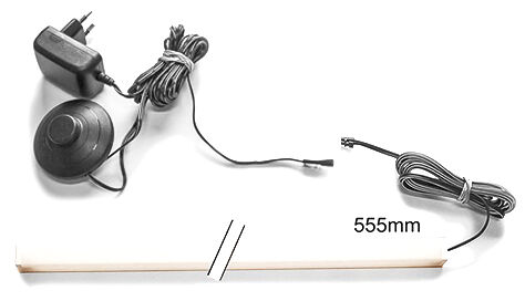 Conforama Luzes Led Para Vitrine 3 Portas Verona E Arezzo Transparente