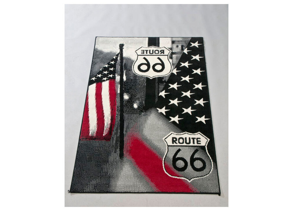 Tapete ROUTE 66 medidas 120x170cm