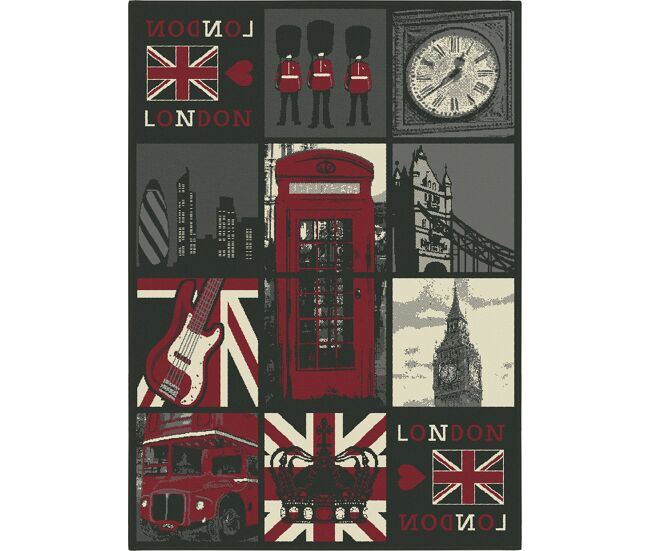 Tapete de polipropileno london 120x170cm