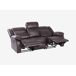 Sofá relax 3 lugares cor castanha LOTUS Sofá relax 3 lugares cor castanha LOTUS Castanho