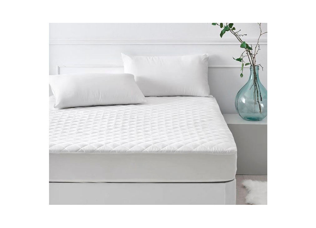 Pikolin Protetor Acolchoado Antiácaro Impermeável Cama 135Cm Branco