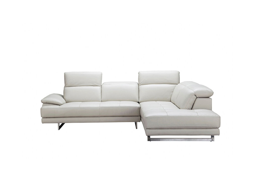 Sofá de canto em pele PARÍS