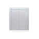 Aparador alto DUNE 2 portas com led branco brilhante Aparador alto DUNE 2 portas com led branco brilhante Branco Brillo