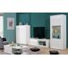 Aparador alto DUNE 2 portas com led branco brilhante Aparador alto DUNE 2 portas com led branco brilhante Branco Brillo