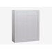 Aparador alto DUNE 2 portas com led branco brilhante Aparador alto DUNE 2 portas com led branco brilhante Branco Brillo