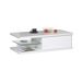 Mesa de centro modelo DUNE branco Mesa de centro modelo DUNE branco Branco Brillo