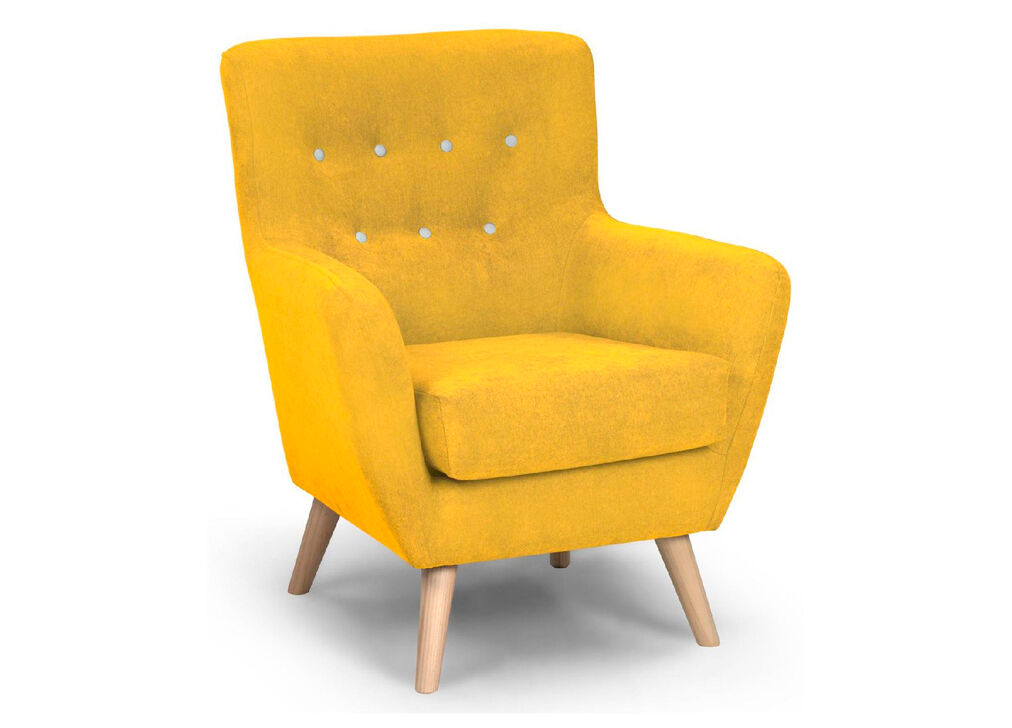 Poltrona de tecido KISS