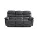 Sofá 3 lugares 2 assentos relax elétricos ESPRIT Sofá 3 lugares 2 assentos relax elétricos ESPRIT Cinza