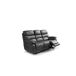 Sofá 3 lugares 2 assentos relax elétricos ESPRIT Sofá 3 lugares 2 assentos relax elétricos ESPRIT Cinza