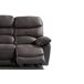 Sofá 3 lugares 2 assentos relax elétricos ESPRIT Sofá 3 lugares 2 assentos relax elétricos ESPRIT Castanho
