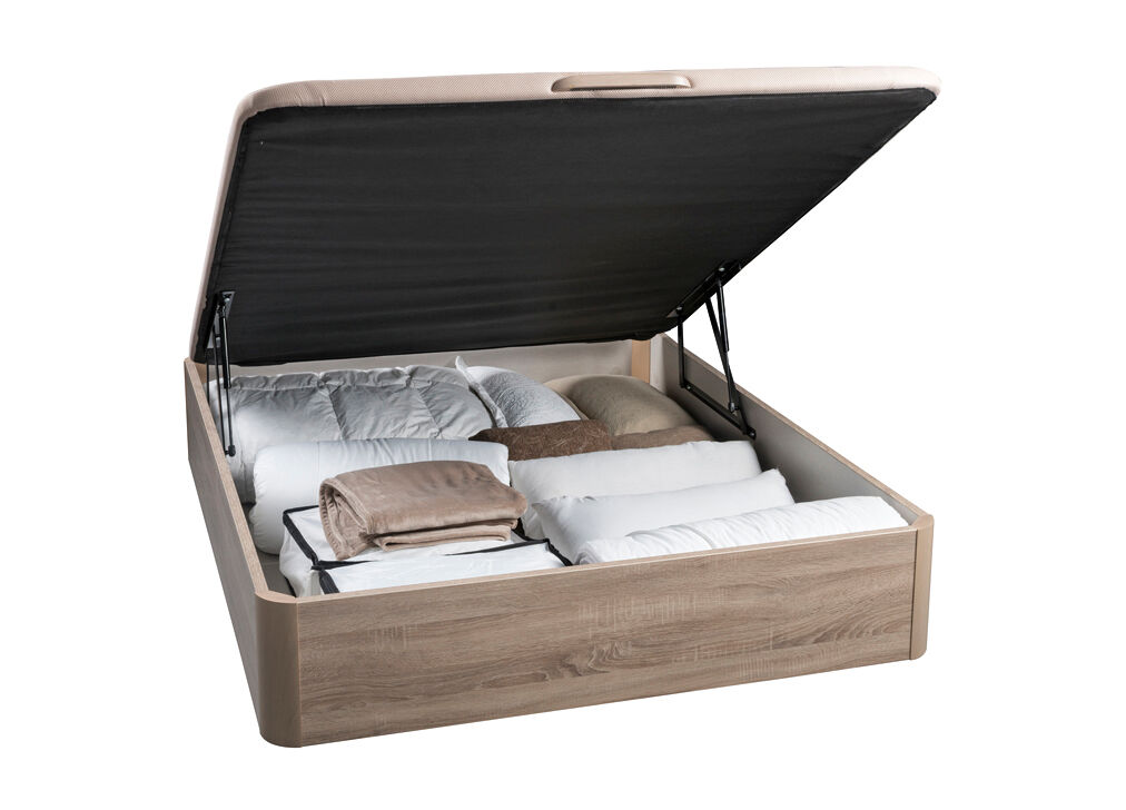 Sommier de madeira PIKOLIN KING BOX 3D IV