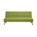 Sofá cama de tecido OLIVIA Sofá cama de tecido OLIVIA Verde