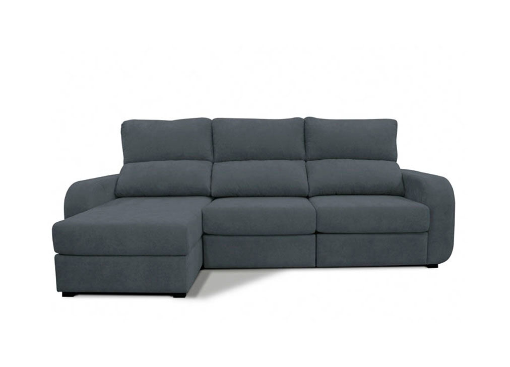 Chaise longue convertível em cama tecido APRIL