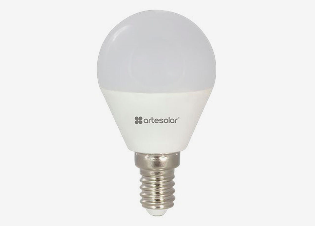 Lâmpada esférico led 6W E14 neutra