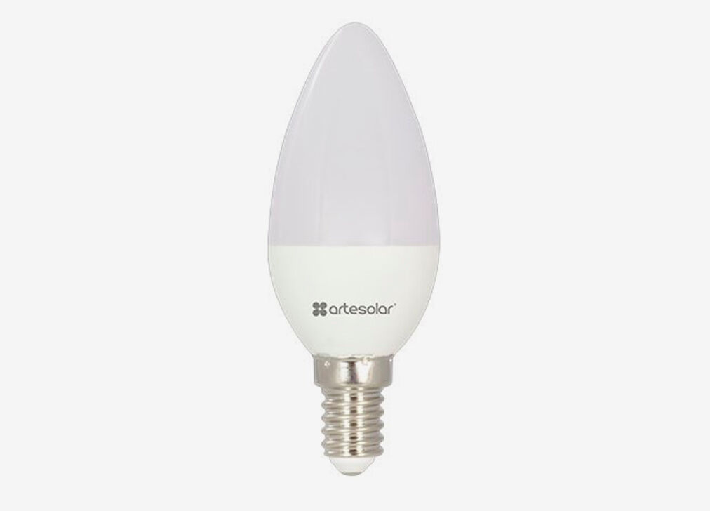 Lâmpada VELA led 6W E14 quente