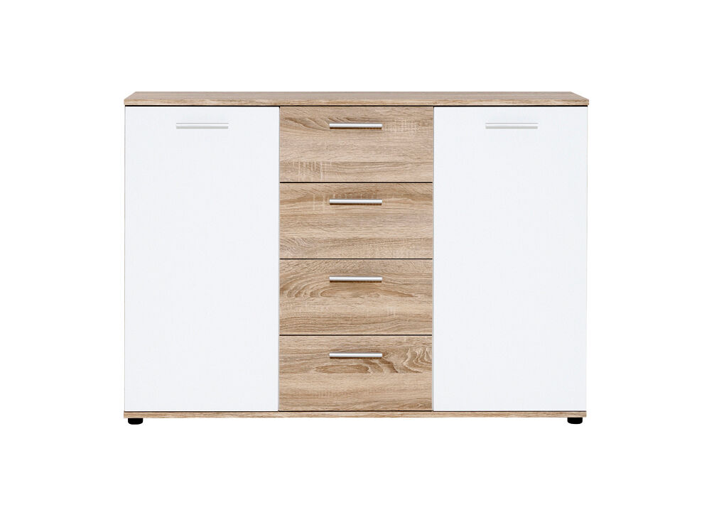 Aparador com 2 portas e 4 gavetas IBIZA