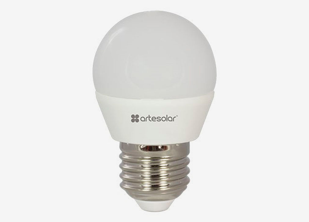 Lâmpada ESFÉRICA led 6W E27 quente