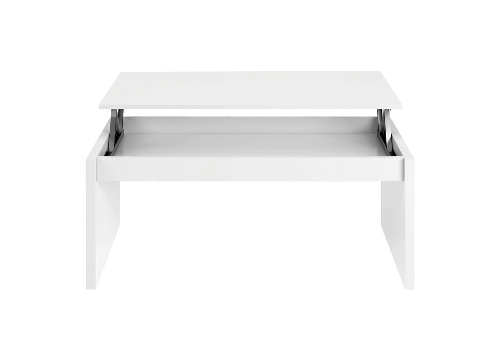 Mesa de centro LUCY elevável branco
