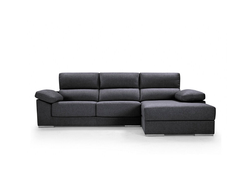 Chaise longue NOEMI Cinza Escuro