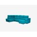 Sofá de canto com cama DEXTER Sofá de canto com cama DEXTER Azul