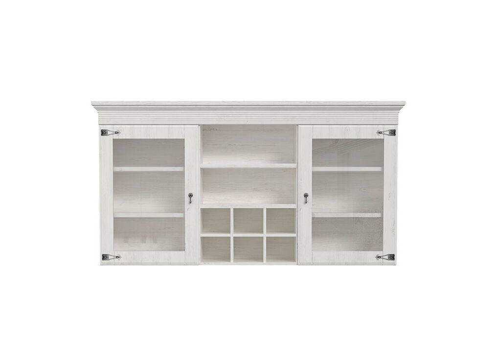 Vitrine 2 portas com vidro PORTOFINO