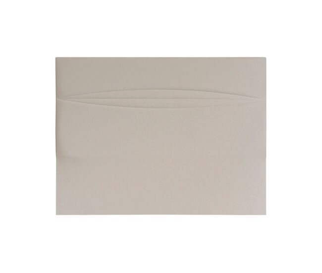 Cabeceira dakar tecido cinza 160x120cm - conforama