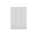 Roupeiro OSLO portas batentes e 2 gavetas 144x200cm branco Roupeiro OSLO portas batentes e 2 gavetas 144x200cm branco Branco