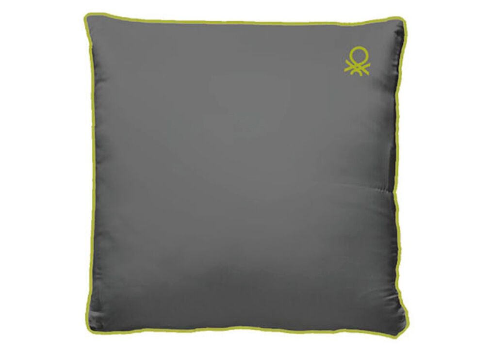Almofada BENETTON cor cinza 45x45cm