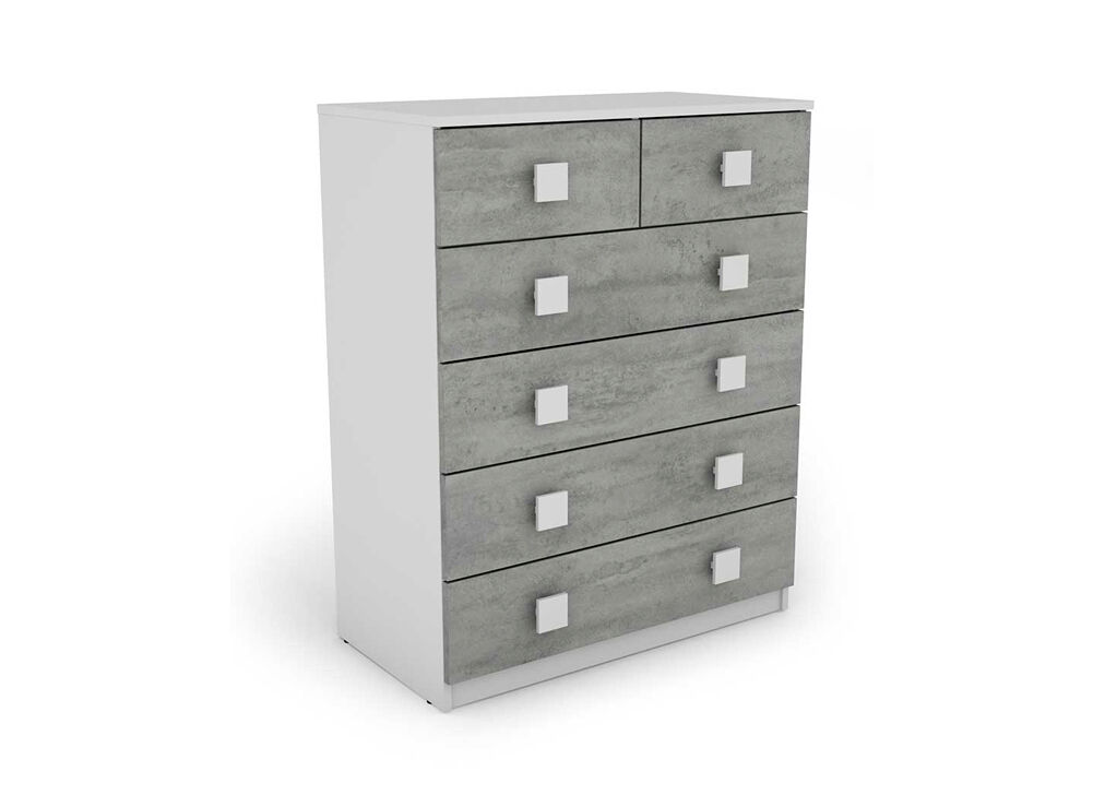 Cómoda 6 gavetas SEATTLE