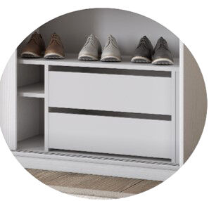 Módulo interior 2 gavetas DENVER e ATENZA