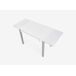 Mesa de cozinha extensível HARMONY Mesa de cozinha extensível HARMONY Branco