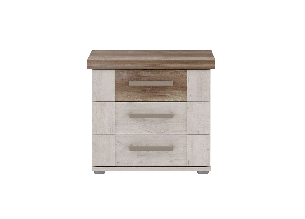 Mesa de cabeceira 3 gavetas VERONA