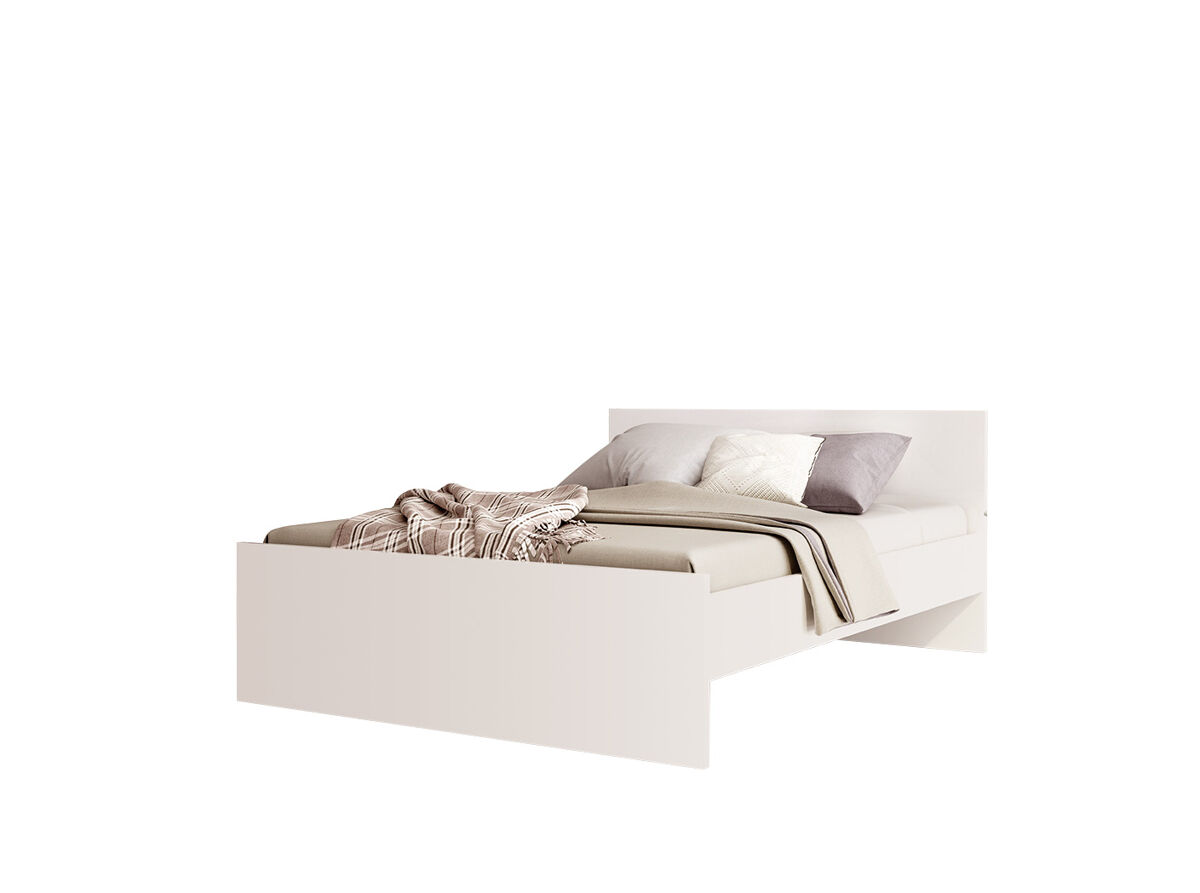 Cama NAIA branco brilhante