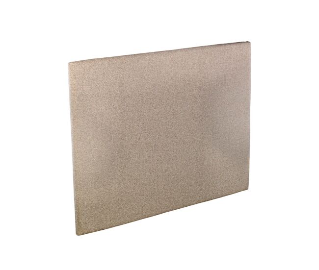 Cabeceira têxtil epeda bege 150x120cm