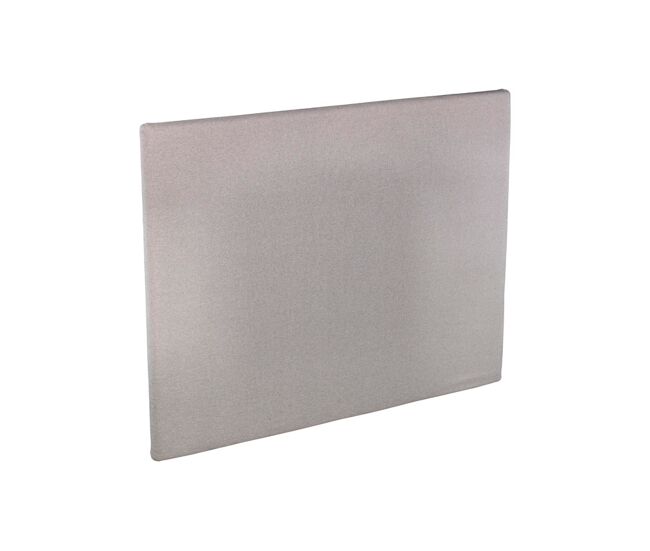 Cabeceira têxtil epeda cinzento 115x120cm