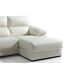 Chaise longue pele WILLY Chaise longue pele WILLY Branco