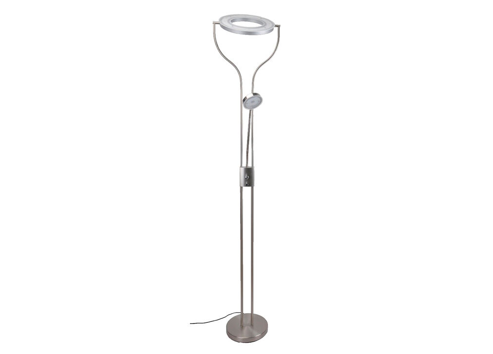 Candeeiro de pé MAJOR em inox 180cm