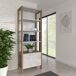 Estante VERONA com 4 aberturas e una porta branco e madeira Estante VERONA com 4 aberturas e una porta branco e madeira Branco/ Madeira