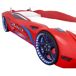 Cama carro LE MANS 90x190cm com luzes led Cama carro LE MANS 90x190cm com luzes led Vermelho