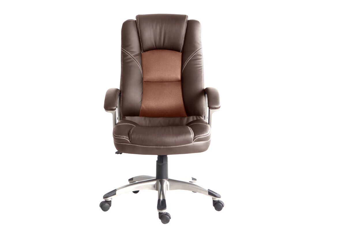 Cadeira de secretária de pele sintética STEPH