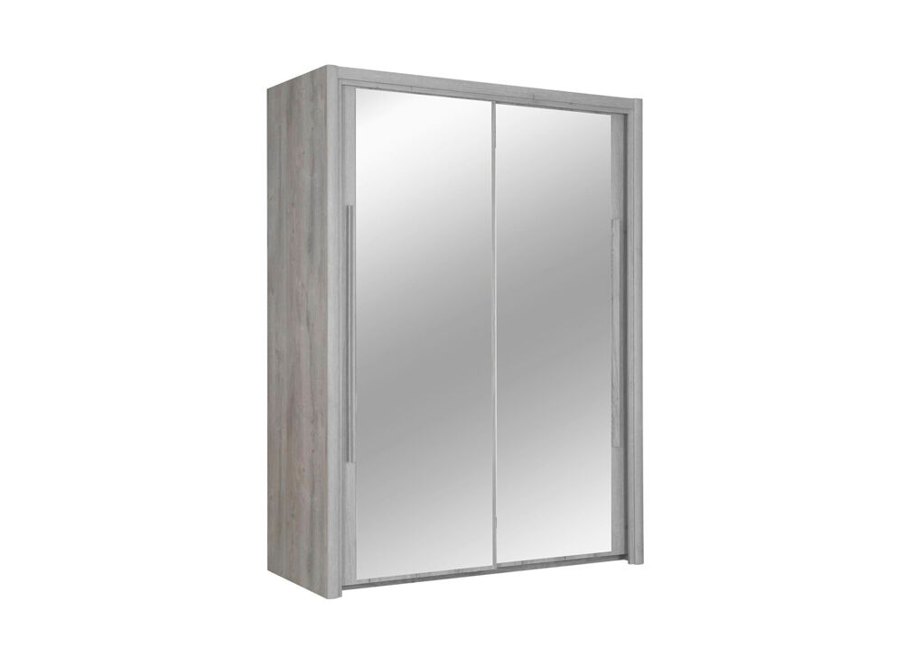 Roupeiro CYRUS portas deslizantes com espelho