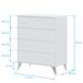 Cômoda 4 gavetas Cômoda 4 gavetas Branco