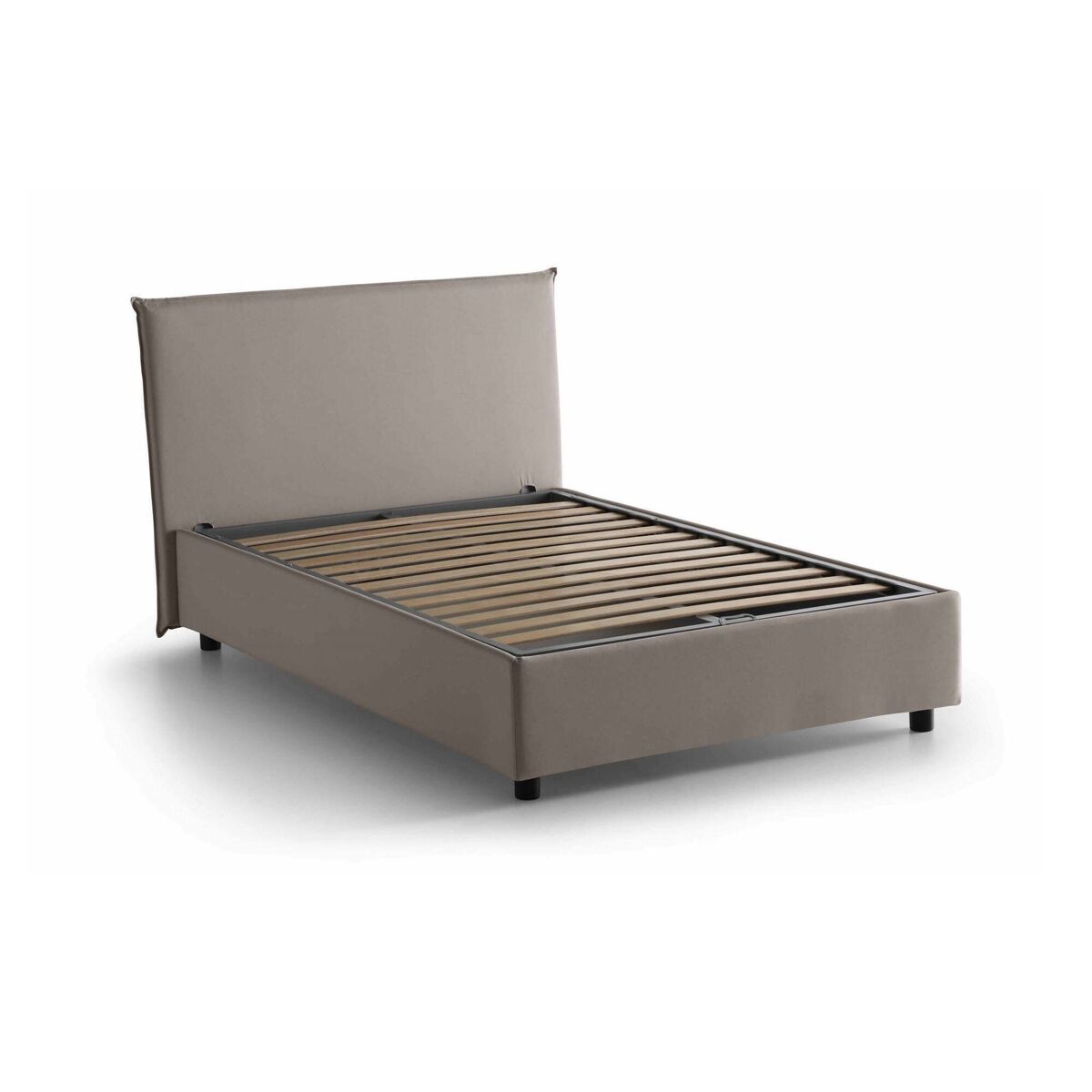 Cama quadrada e meia de tecido