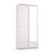Armário 2 portas com efeito madeira 90 Armário 2 portas com efeito madeira 90 Branco