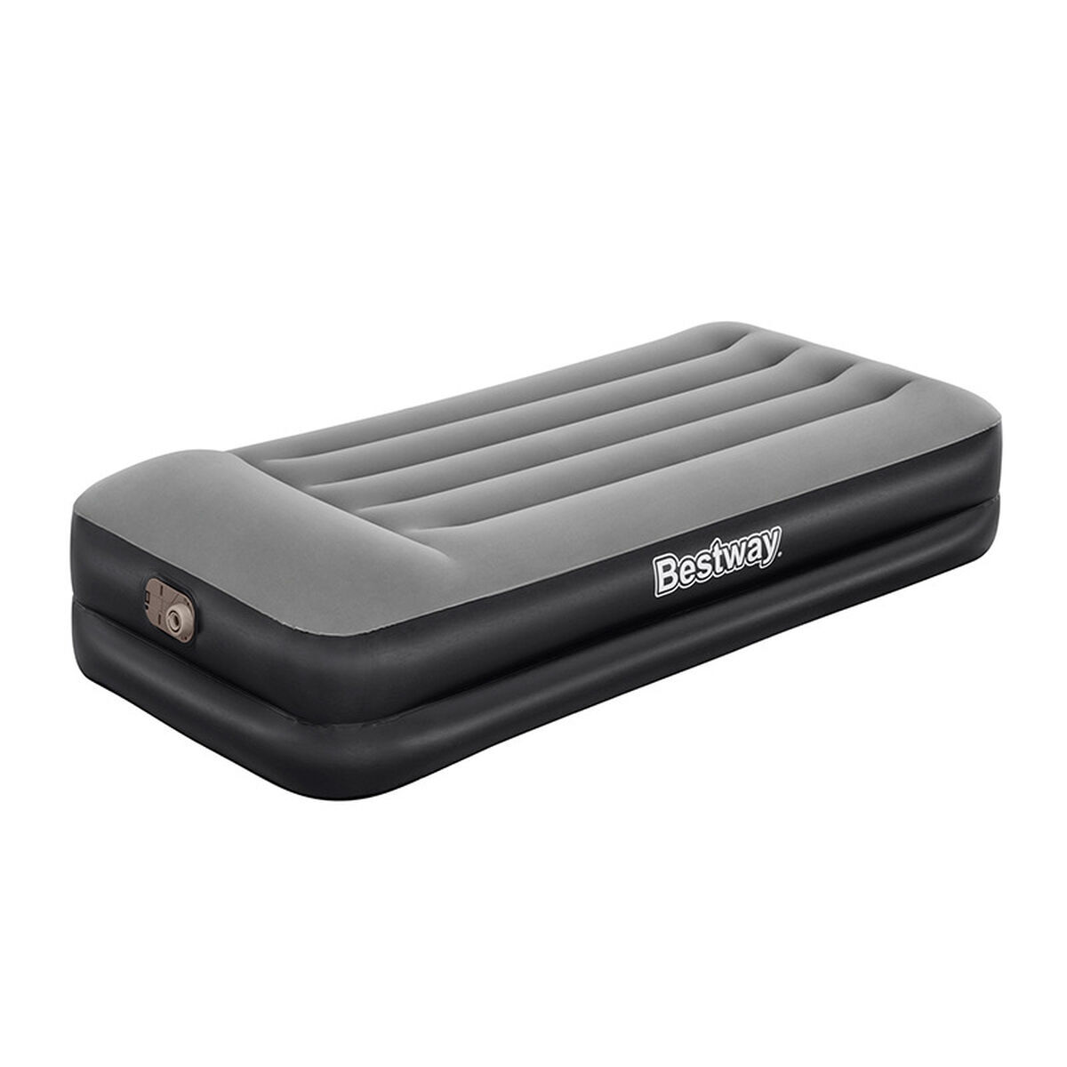 Cama individual bestway com motor 191x97x46 cm inflável e camping 67401
